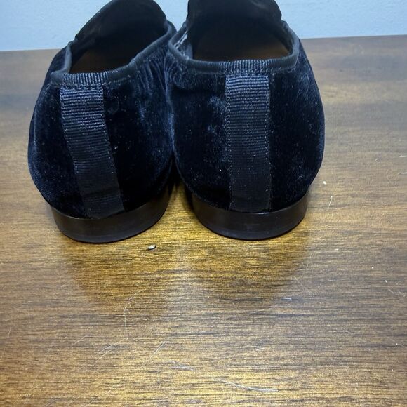 A. Marinelli Martini Cocktail Embroidered Velvet Loafer Slip On Shoes 9.5 - Picture 5 of 8